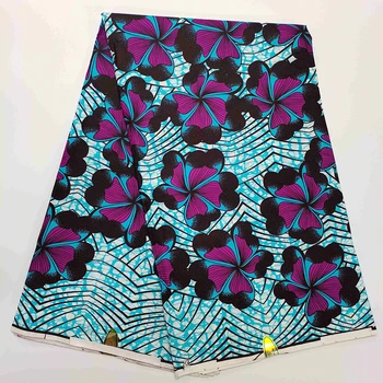 

6 Yards Mitex Wax Print/ African Fabrics Kitenge/Pagnes/Tissues Africain/ Lapa/Chitenge HS-86