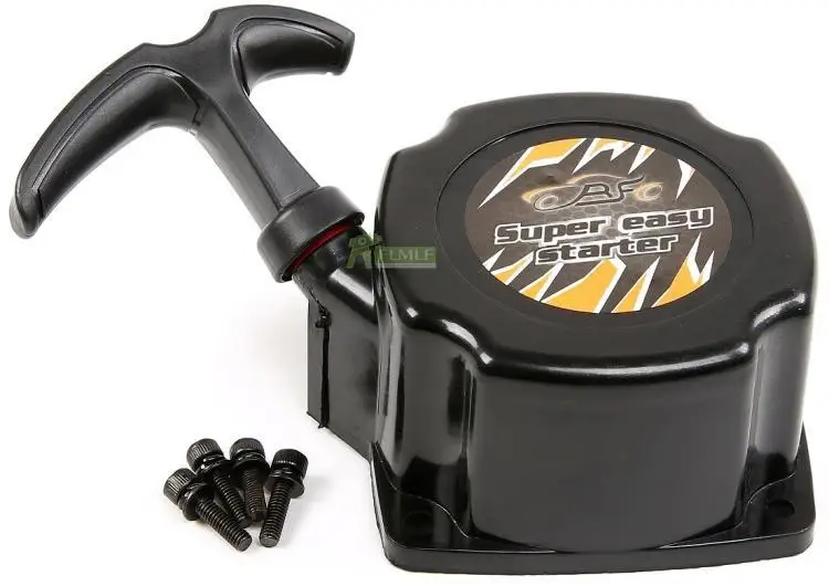 

45cc Motor Part 45cc Engine Pull Starter Set Super Easy Start Fit for 1/5 Losi 5ive T Rovan LT KingmotorX2
