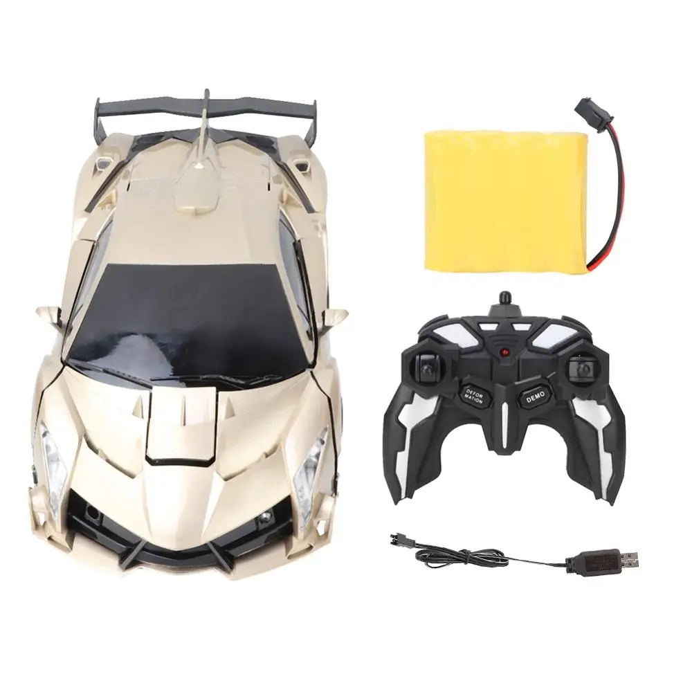 

Hot 2In1 RC Car Transformation Robots Sports Vehicle Model Robot Toys Remote Control Gesture Sensor Deformation Car Toy for Chil