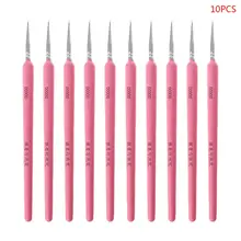 10 шт./компл. Волк волос ручка-закладка тонкой Краски набор кистей и ручек кисти для акварели акриловая кисть для рисования художественные принадлежности для рисования