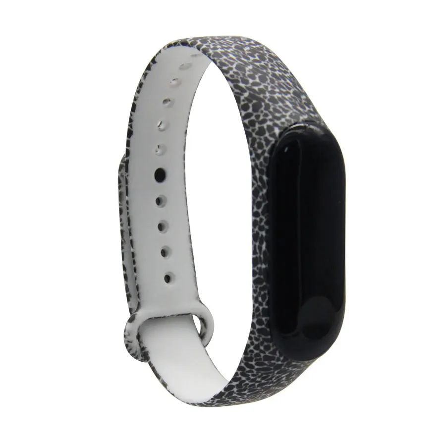 d59703 Foonbe для xiaomi mi Band 4 ремешок силиконовый с цветочным принтом mi band 3 4 ремешок mi band 4 аксессуары для xiaomi mi band 4 3 band - Цвет: d59703