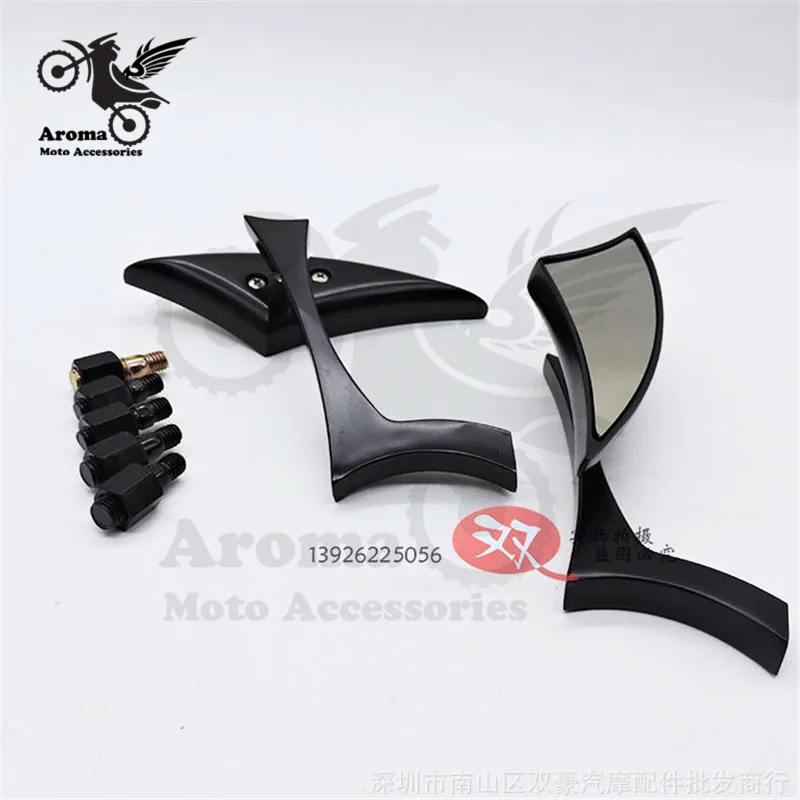 Хромированные мото зеркала заднего вида для kawasaki honda suzuki yamaha harley vespa piaggio gts 300 px зеркало moto rcycle зеркало заднего вида