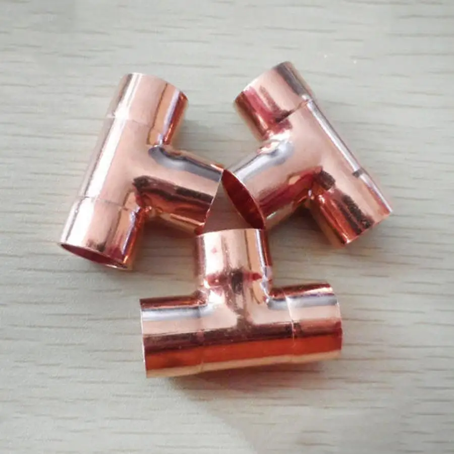 16 мм внутренний диаметр x1.5mm Толщина Медь идентичные Т-образные углеродистая