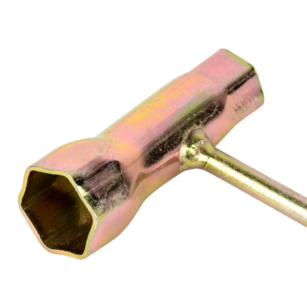 

3/4'' & 1/2'' 13*19mm Chain Saw Bar T-Wrench Spanner Tool For Stihl Husqvarna Blade Spark Plug Wrench Welding Socket Wrench Tool