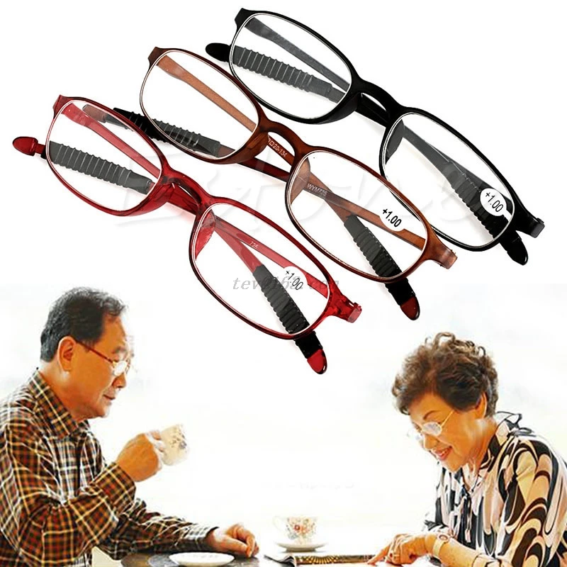 

1 PC Women Men Flexible Reading Glasses Readers Strength Presbyopic Glasses Christmas Gifts