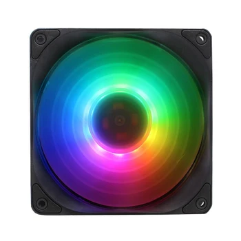 

120mm ARGB PWM Cooling Fan 5V/3PIN Silent Addressable RGB Computer Radiator CPU Cooler Water Cooling for PC Replaces Fans