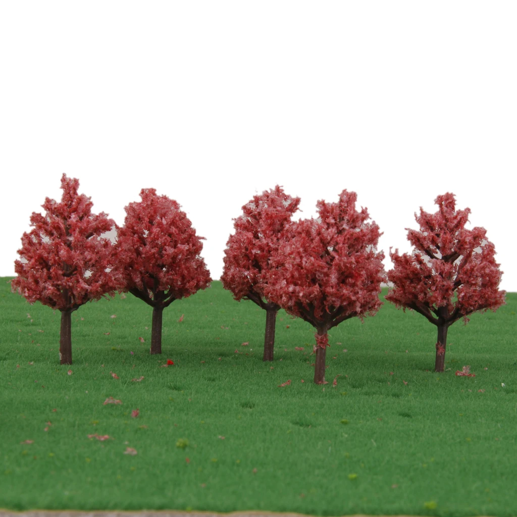 20PCS Cypress Model Trees Layout Train Railroad Landscape Scenery 1:150 #B