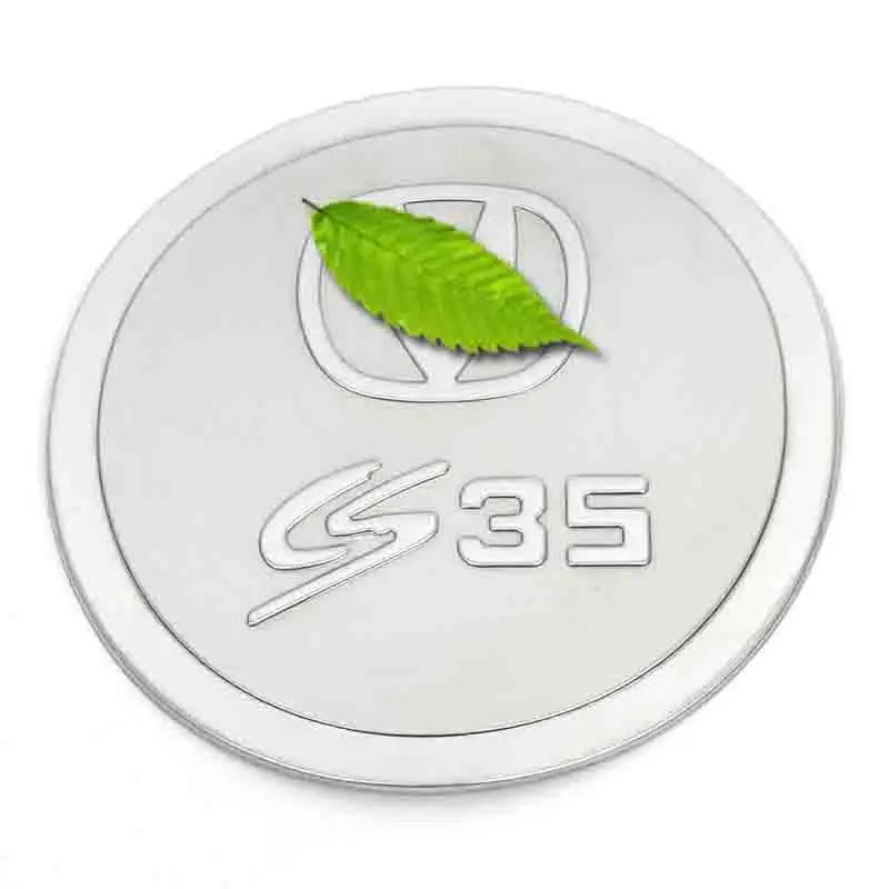 Lsrtw2017 для Changan Cs35 крышки топливного бака автомобиля крышка Декоративные интерьерные аксессуары хром - Название цвета: type 2