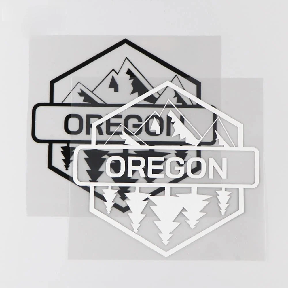 14.4*13.6CM OREGON Car Sticker Vinyl Word Decoration Decal Personality Cartoon | Автомобили и мотоциклы