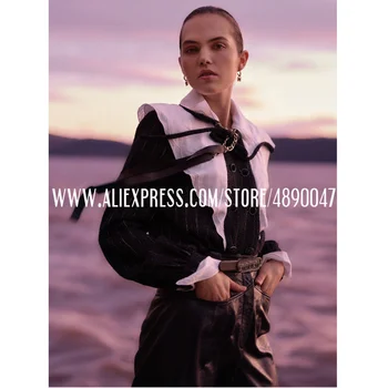 

Women's Jacket spring 2020 Basic Jacket Jacket Lapel Long Sleeve Jacket High Quality Cotton tweed Jacket Silk lining