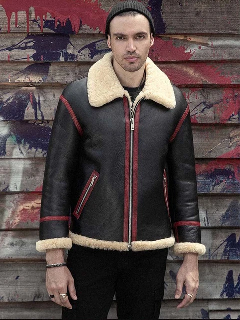 louis vuitton shearling jacket