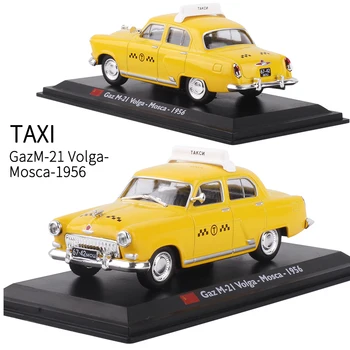 

1: 43 Volga Moscow USSR Gazm21 Volga Mosca Alloy Taxi Car Model Collection Toys