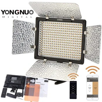

YONGNUO YN-300 III Adjustable Color Camera LED Video Light for Canon Nikon Samsung Sony with IR Remote Phone Operation