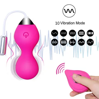 Wireless Remote Kegel Balls G Spot Vibrator Vaginal balls Female Tighten Exercise Trainer Geisha Balls Sex Toys for Women