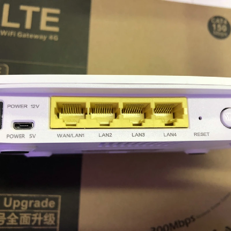 Roteador sem Fio Wifi Roteador Cartão Sim Wi-fi Rj45 Wan Lan Interno 4g Lte Cpe 5 sem fio, wan, wan, lan, interno, lte, cpe