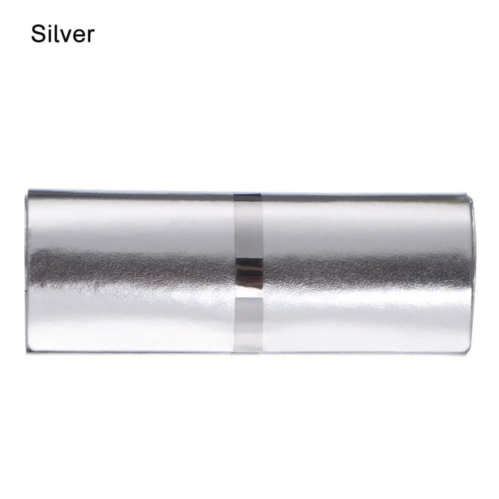 silver 1 шт., роскошная металлическая коробка для очков, унисекс, винтажные очки Caseb, для путешествий, офиса, портативный держатель для очков, аксессуары для очков - Цвет: silver