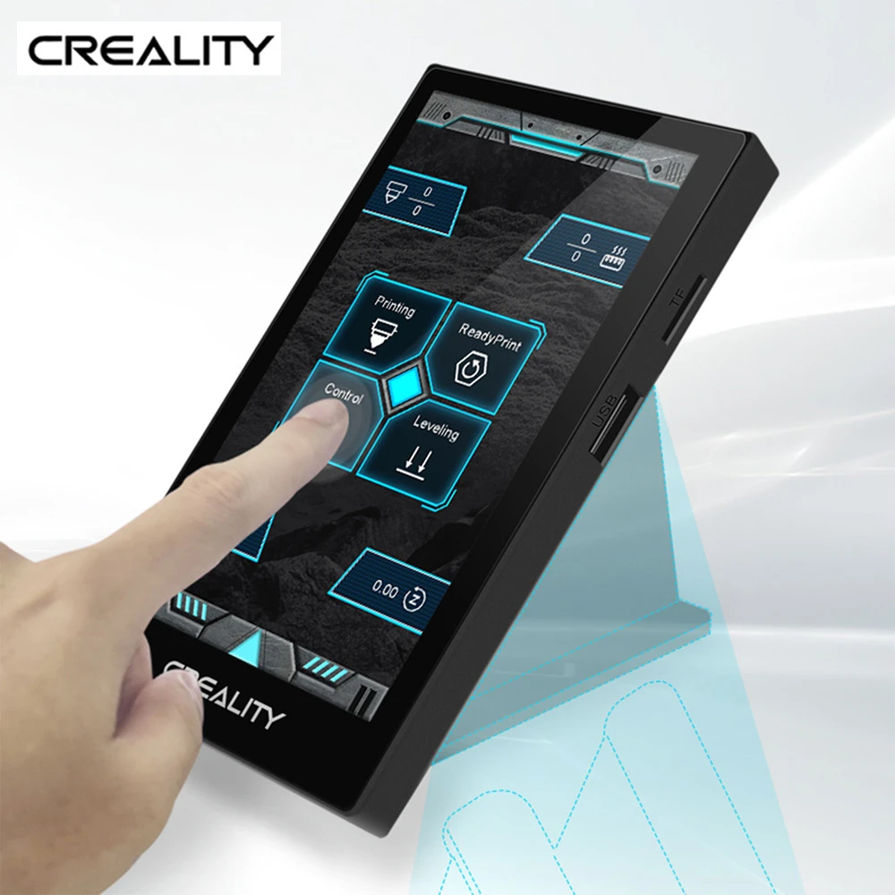 Creality 3D Pad Display Touch Screen 5 Inch HD 32 Bit ARM9 Kernel Compatible For All FDM 3D Printers With Marlin Firmware canon pixma print head