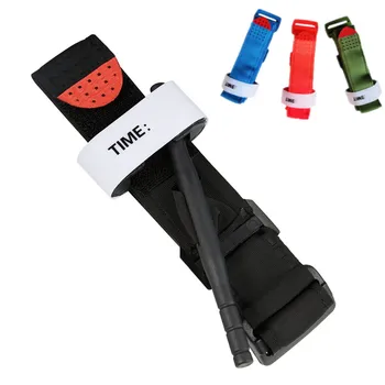 Emergency Outdoor Tourniquet First Aid Tactical Life Saving Hemorrhage Control, Single-Handed Operation of Hemostatic Bandage