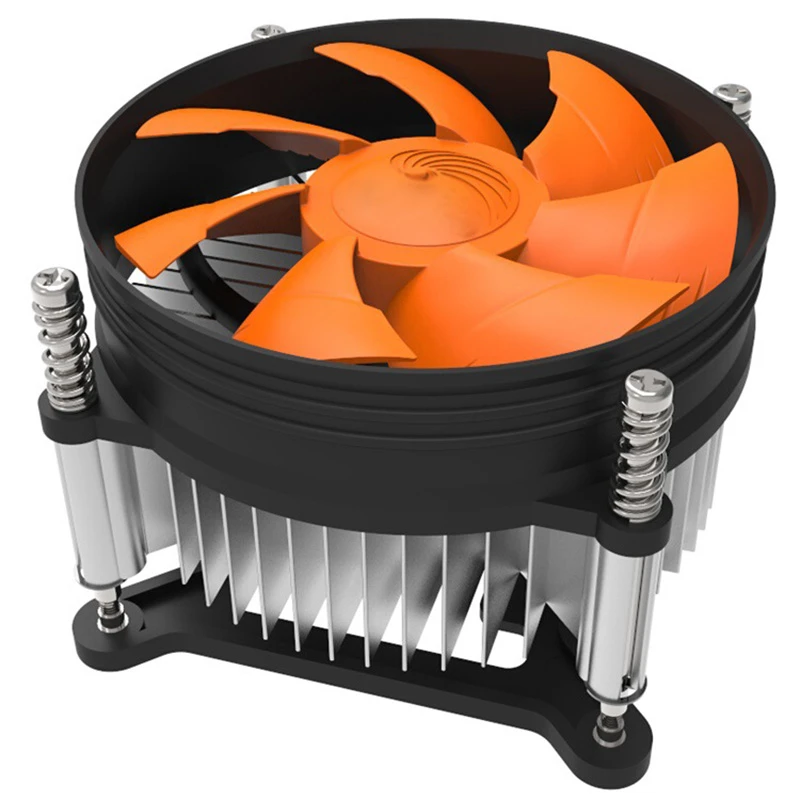 CPU Cooler Radiator UnderBlowing Screw Computer Fan For INTEL LGA1151