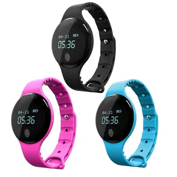 

Waterproof Bluetooth Sports Smartwatch Silicone Strap Touch Screen Smart Wristwatch Sleep Monitor Passometer for Smartphones