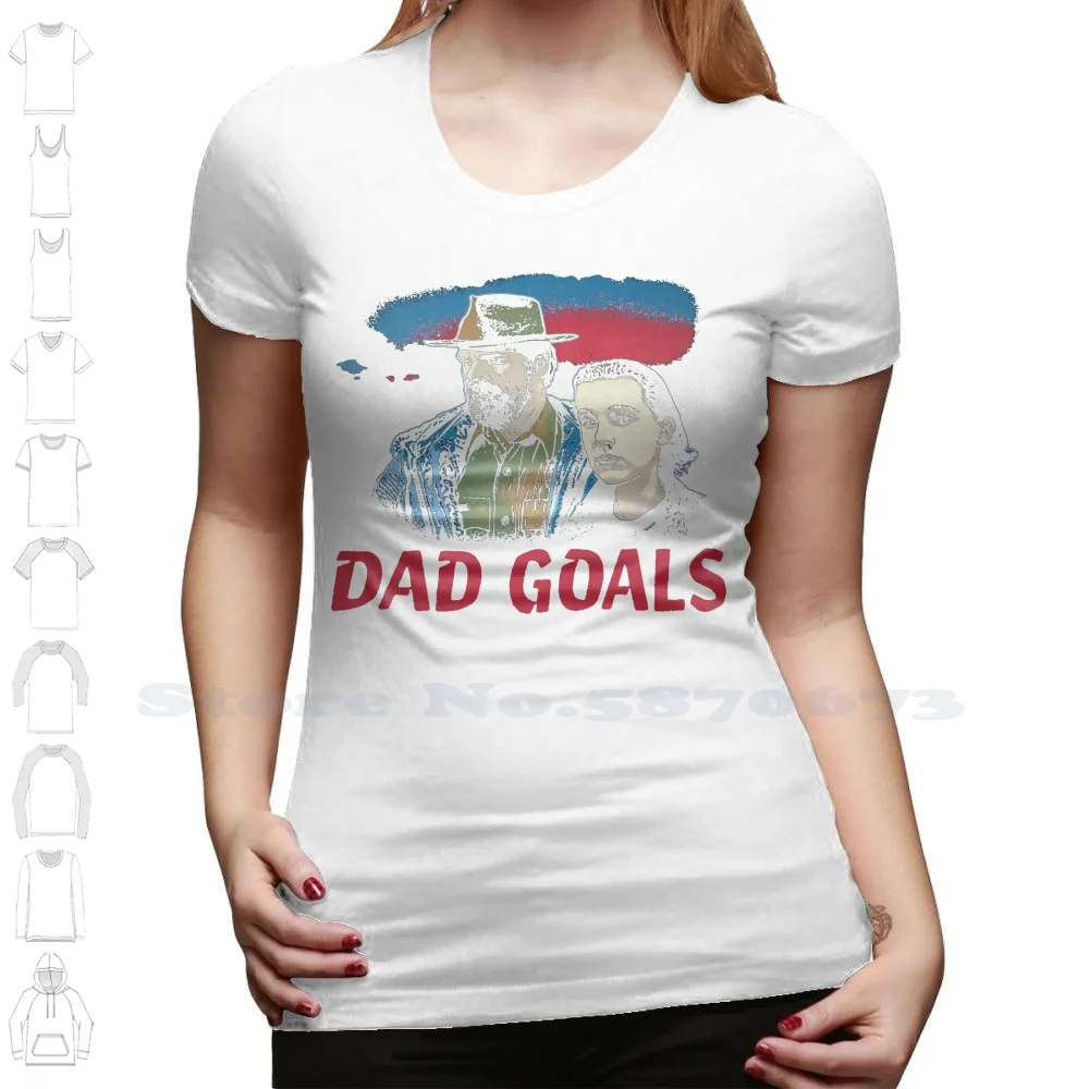 thumbnail image 1 of Camiseta para hombre del programa de televisión Stranger Tee Things Dad Goals Chief Hopper Eleven, 1 of 5