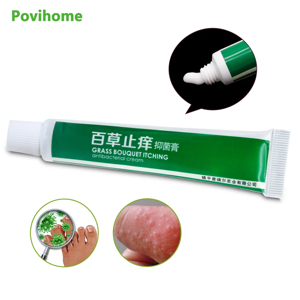 

1pcs Chinese Herbal Anti-itch Cream Pruritus Dermatitis Psoriasis Pain Removal Ointment Medical Plaster Skin Care P1042