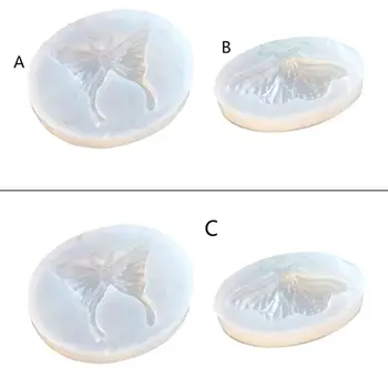 

Butterfly Moth Animals Silicone Resin Mold Fondant Sugarcraft Mould Jewelry Tool