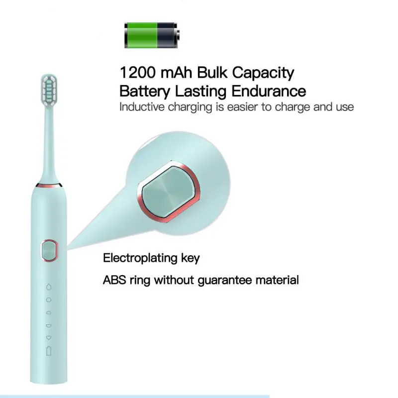 Powerful Ultrasonic Sonic Electric Toothbrush USB Charge Rechargeable Tooth Brushes Washable Electronic Whitening Teeth Brush Powerful Ultrasonic Sonic Electric Toothbrush USB Charge Rechargeable Tooth Brushes Washable Electronic Whitening Teeth Brush