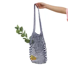 Сумка для покупок в супермаркете сетчатая Сетчатая Сумка многоразовая сумка для хранения фруктов и овощей сумка-тоут плетеная сетка Сетчатая Сумка на плечо Новинка