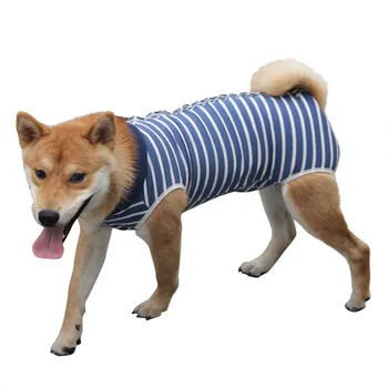 

Transer Dogs Shirt Fashion Soft Dog Surgery Clothes Pet Suit Dog Shirt Coat Blue Vest Jersey Perro Pets Clothes