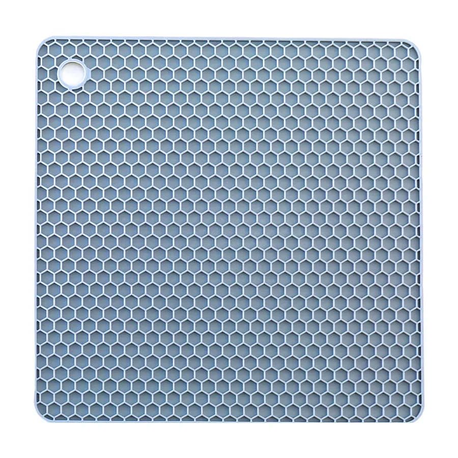 18cm Honeycomb Silicone Mat Drink Cup Coasters Heat Resistant