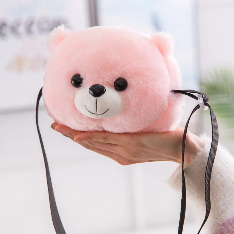 Милый плюшевый медведь, Рюкзак Kawaii, плюшевый медведь, игрушка для детей, сумка через плечо, подарок, детская игрушка для маленькой девочки