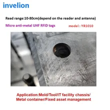 Микро rfid метки 868 МГц 915 МГц uhf rfid epc gen2 Impinj Monza4QT чип тег короткое расстояние 1 м для отслеживания формы