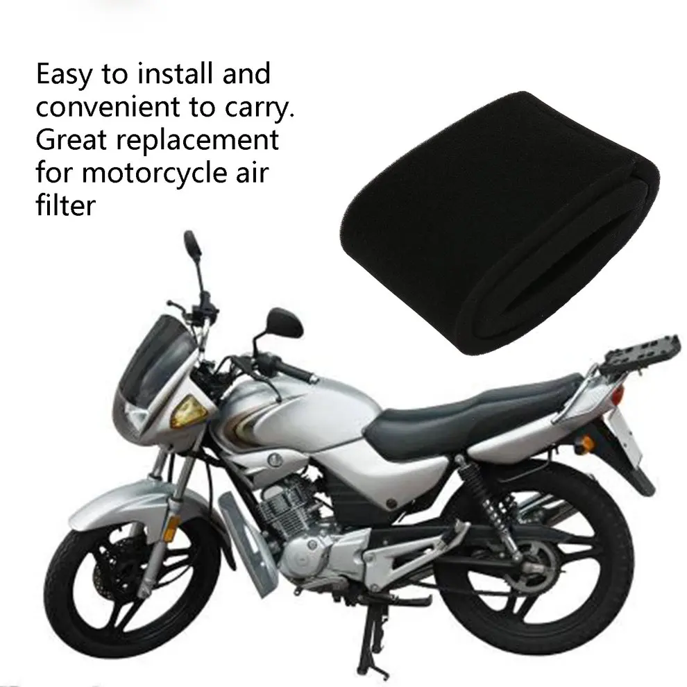 Черная пена воздушный фильтр очиститель губка для замены Honda CG125 мопед скутер