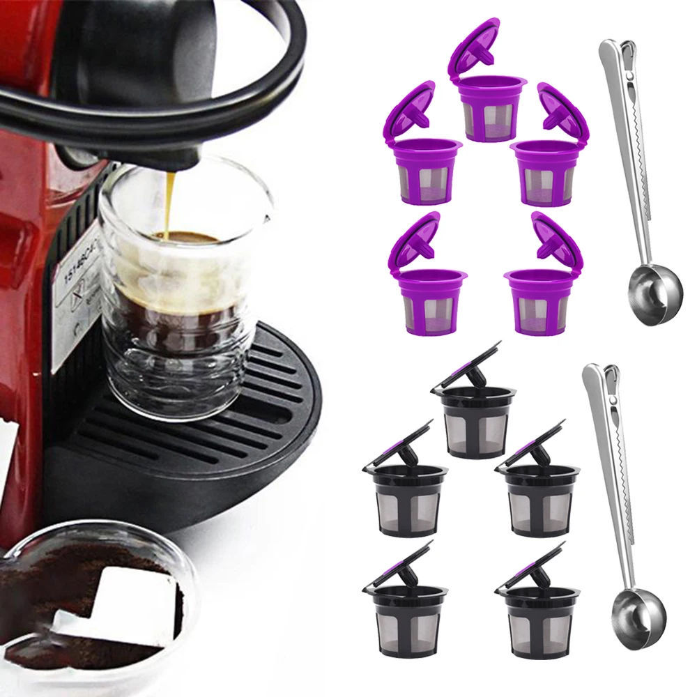 K-Cups многоразовый фильтр для кофе для Keurig 2,0 1,0 Mini Plus Maker высокая термостойкость