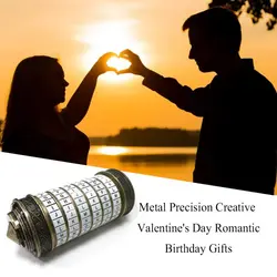 Cerradura de metal con contraseña de juguete Da Vinci, barril, regalo de boda, regalo de San Valentín, regalo de cumpleaños, regalo creativo, contraseña con letras