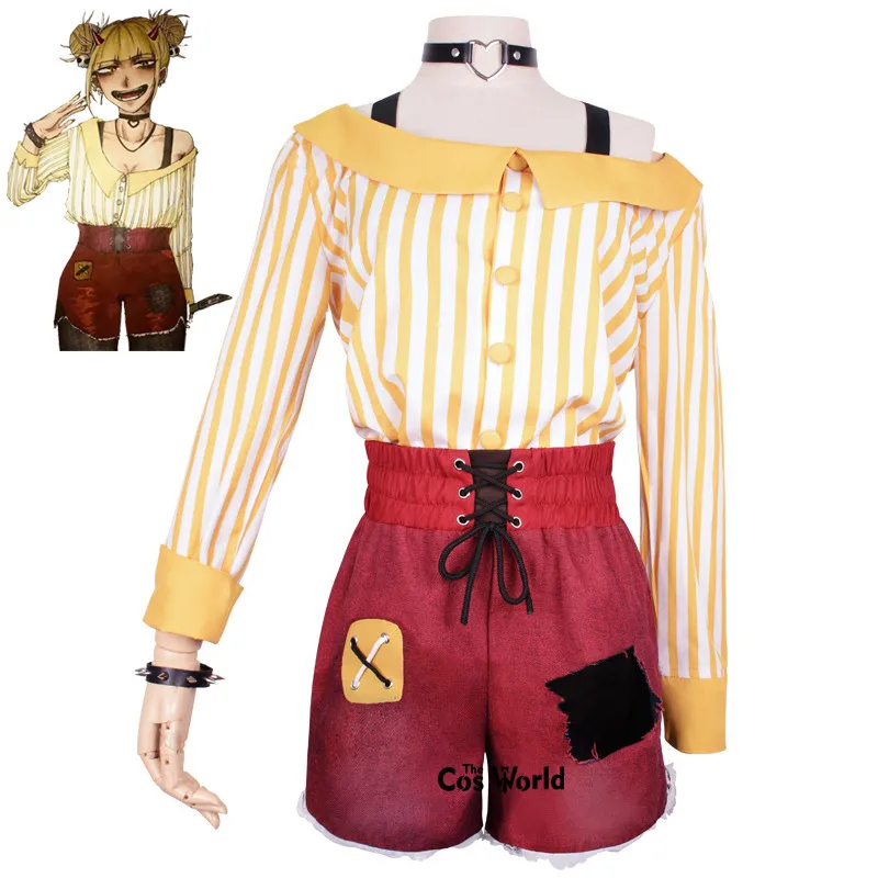 

My Hero Academia Boku no Hero Academia Toga Himiko Little Devil Uniform Outfit Anime Cosplay Costumes