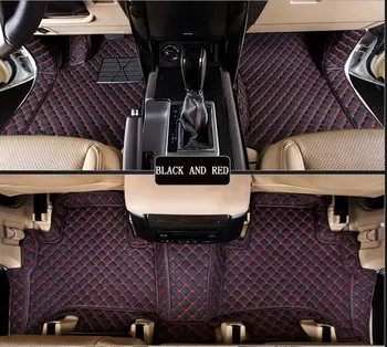 

Full set car floor mats for Toyota Land Cruiser Prado FJ150 5 seats 2020 waterproof carpets for Prado 150 2019-2010