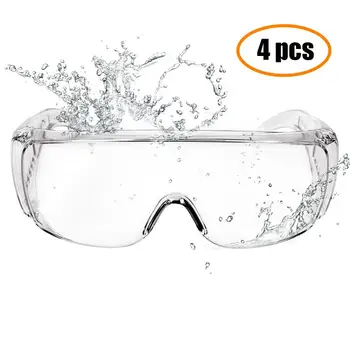 

Safety Glasses for work Eye Protection Anti-Dust&Shock Goggles Transparent Eyepiece Chemical Gafas Proteccion Work Lab Eyewear
