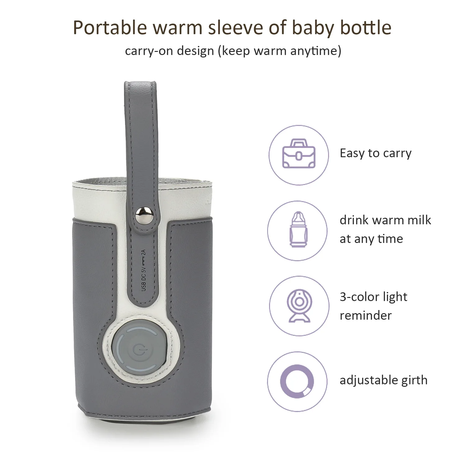 Portable Baby Bottle Warmer - SnugSip™