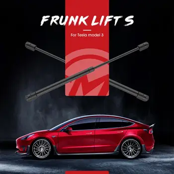 

2pcs Rear Trunk Tailgate Lift Struts For Tesla Model 3 Boot Gas Spring Shock Support Hydraulic Rod