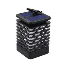 Светодиодный светильник на солнечной батарее водонепроницаемый ландшафтный светильник светодиодный садовый светильник s настенный светильник Открытый тропинка лестницы подвесной Солнечный фонарь