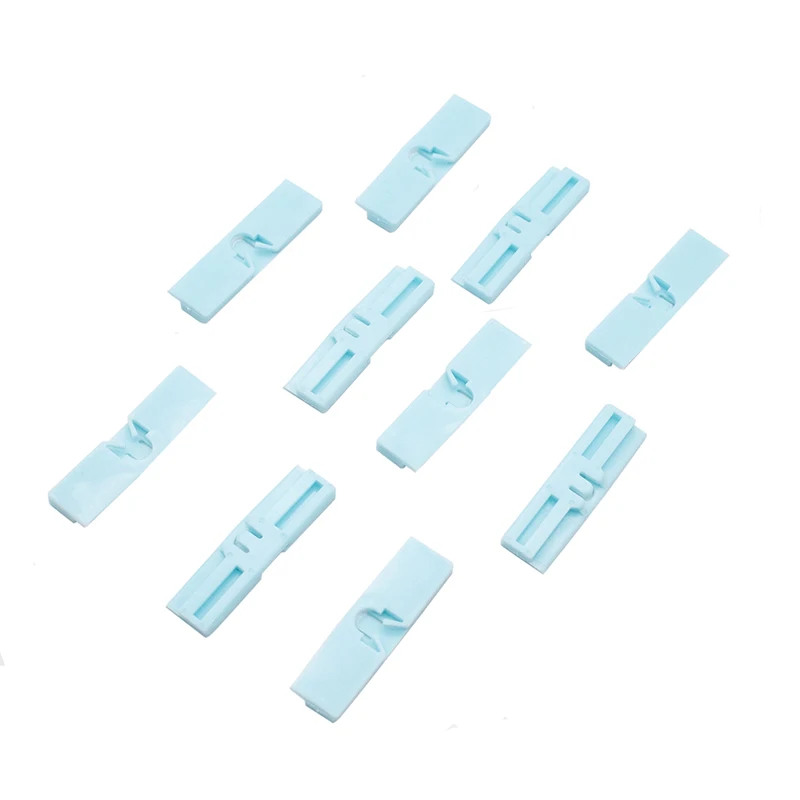10 pcs Windshield Glass Moulding Clips For Lexus GX460 IS-F/250/350 75545-53011 Blue Plastic