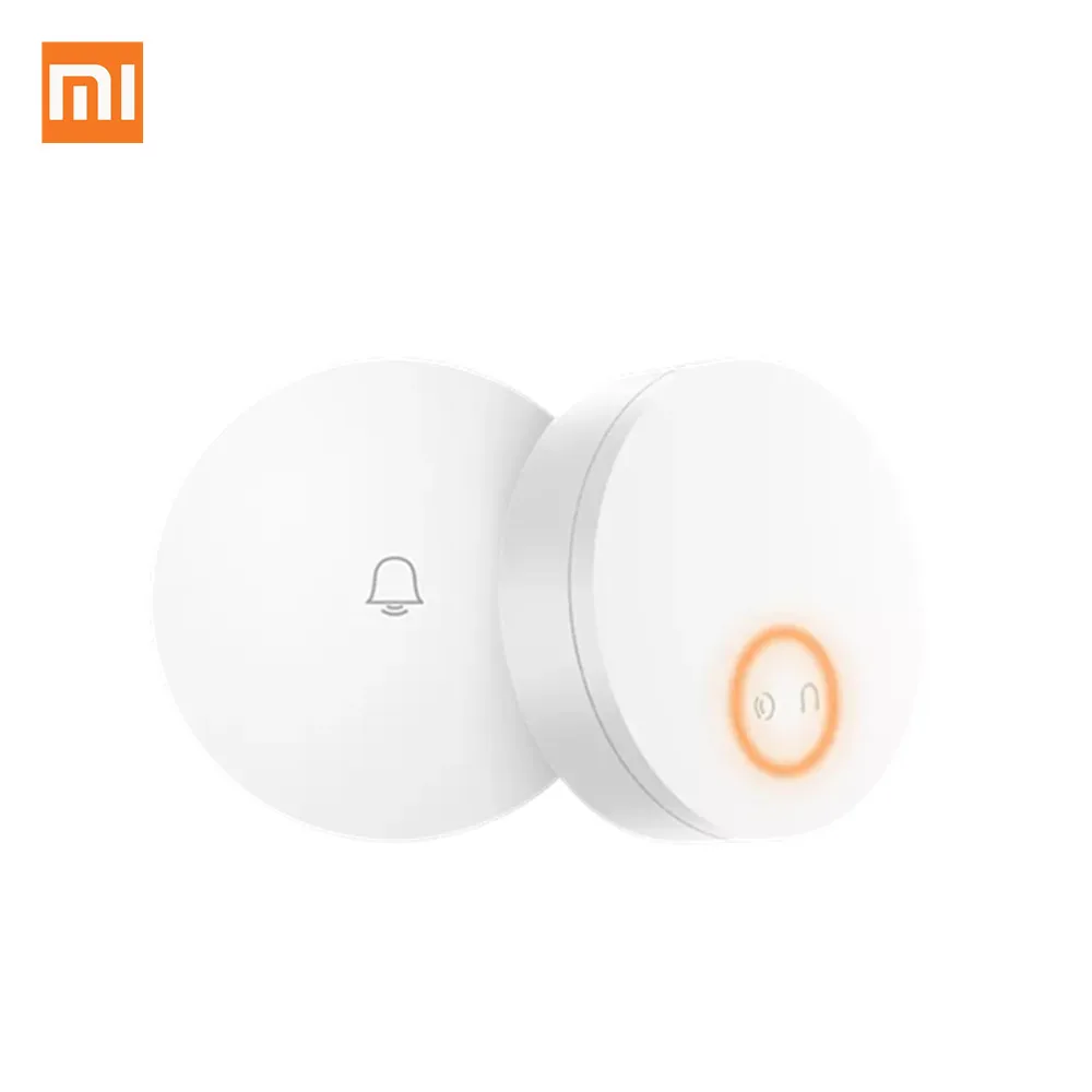 

Original Xiaomi Mijia Linptech WIFI Self-power-generating Wireless Doorbell Smart Control Memory Function Work with Mi Home App