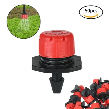 

50pcs Adjustable Dripper Micro Sprinklers Anti-clogging Dripper N9S1 Yard And Garden Adjustable Sprinkler Tripod