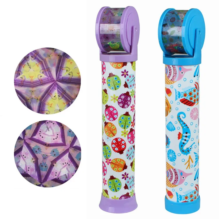

Nostalgic Fantasy Plastic Kaleidoscope Symphony Polygon Prism Children'S Educational Cognitive Toy China Science Publishing & Me