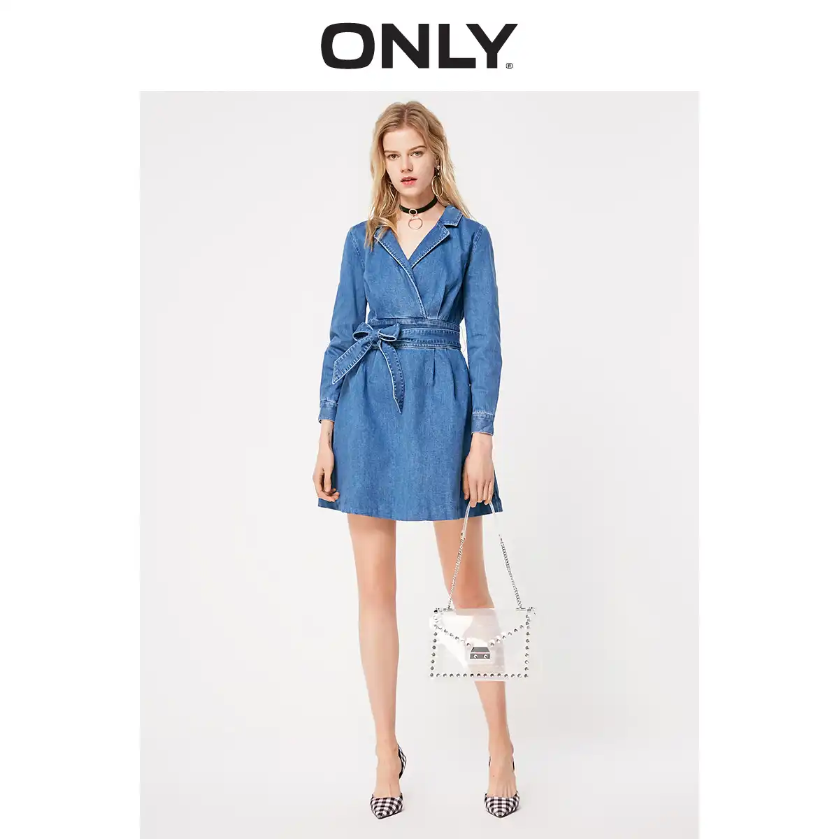 denim dress only
