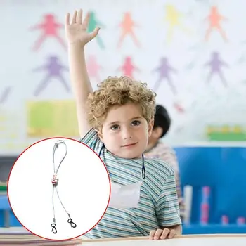 

Face Mask Lanyard Mask Hanging Rope Anti-lost Anti-drop Mask Neck Rop Adjustable Hooks Mask Wholesale Hanging Two Rop Holde T9A9