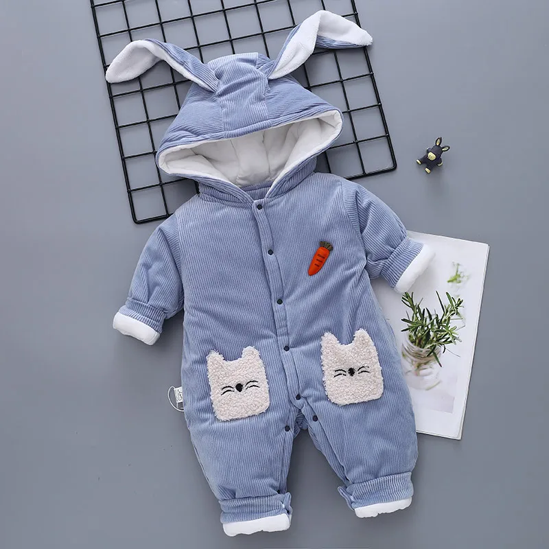 

2019 Infant Fall And Winter Clothes Onesie Thick Climbing Clothes Romper Men And Women Baby Nursing