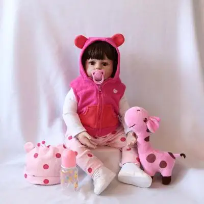 

NPK Reborn Toddler Girl Doll Soft Real Touch Baby 9Month Size Doll Lifelike